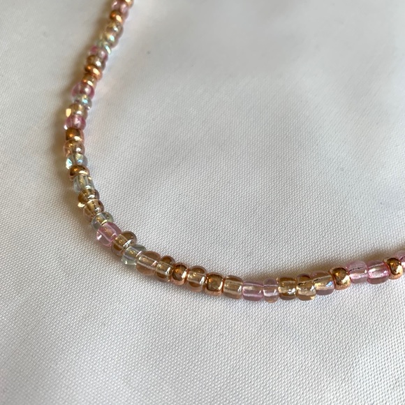 seed bead choker - Picture 2 of 4